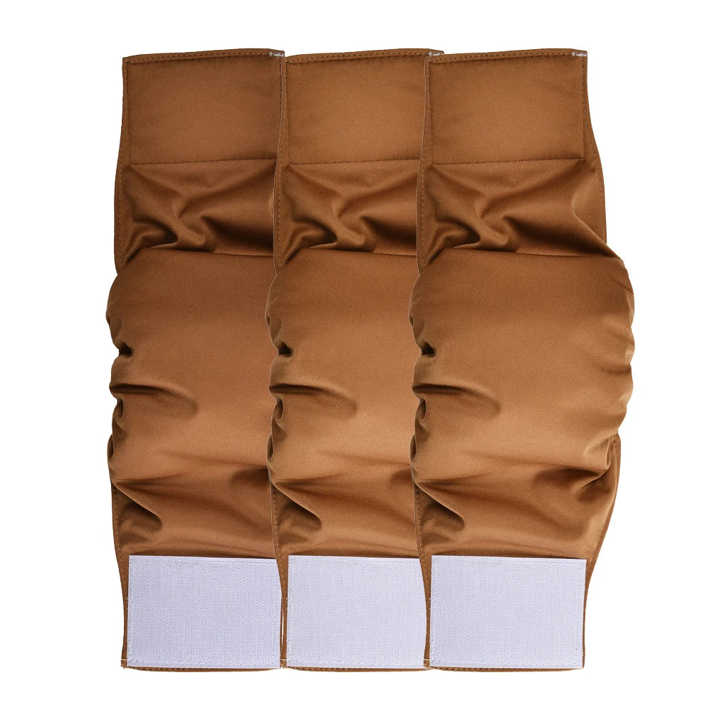 3PCS Reusable Male Dog Belly Bands – Washable Breathable Dog Diapers & Physiological Wraps for Puppies and Small Dogs.