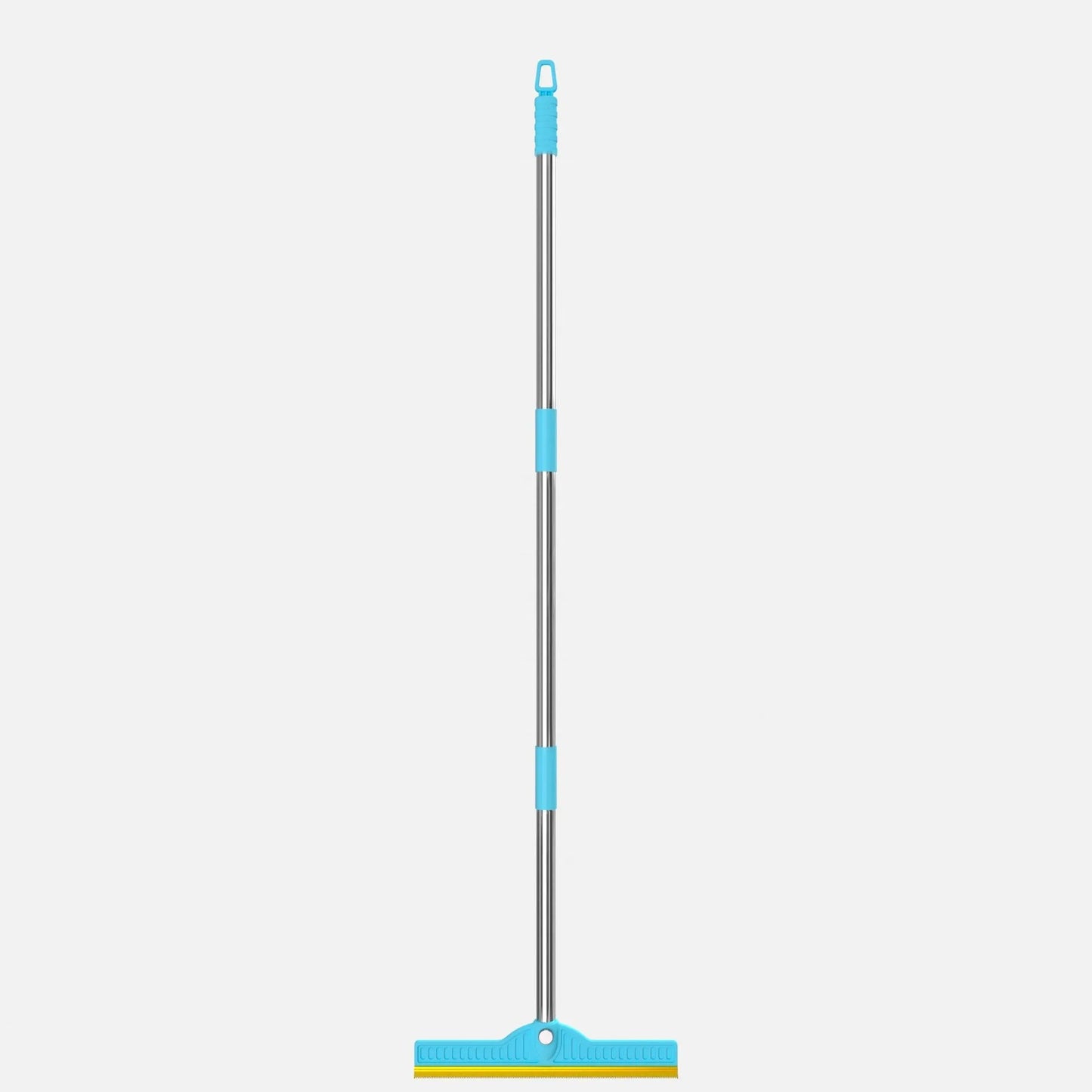 Pet Hair Removal Carpet Rake – Long Handle Rubber Broom & Stainless Steel Fur Remover for Dog and Cat Hair