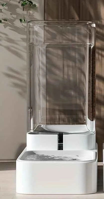 Automatic Pet Feeder & Water Dispenser – Food Storage Container with Feeding Bowl for Cats & Dogs, Convenient Drinking & Feeding Solution.