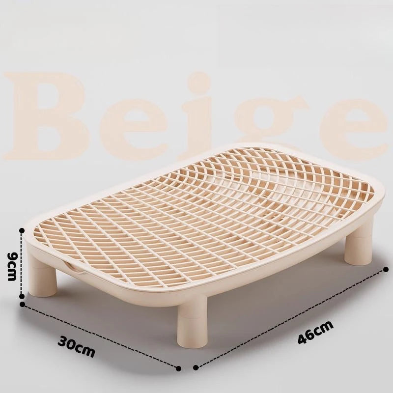 Double-Layer Cat Litter Mat, Anti-Splash Design, Litter Sand Control Pad for Cat Litter Boxes