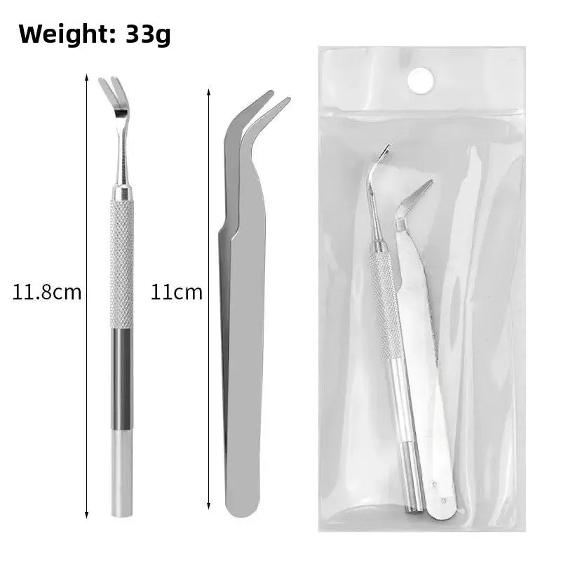 1 Set Tick Remover Tweezers – Ergonomic Professional Extraction Tool for Dogs, Cats & Humans, Multi-Purpose Pet Grooming Care.