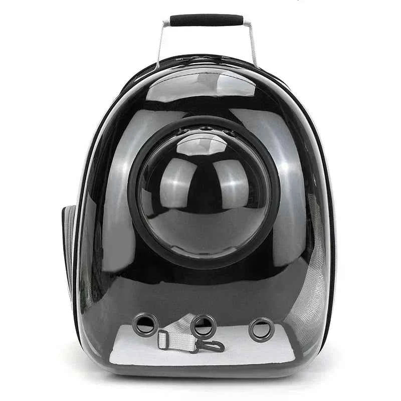 Space Capsule Pet Carrier Backpack – Breathable Transparent Travel Bag for Cats & Dogs, Portable Puppy and Pet Transport Backpack.