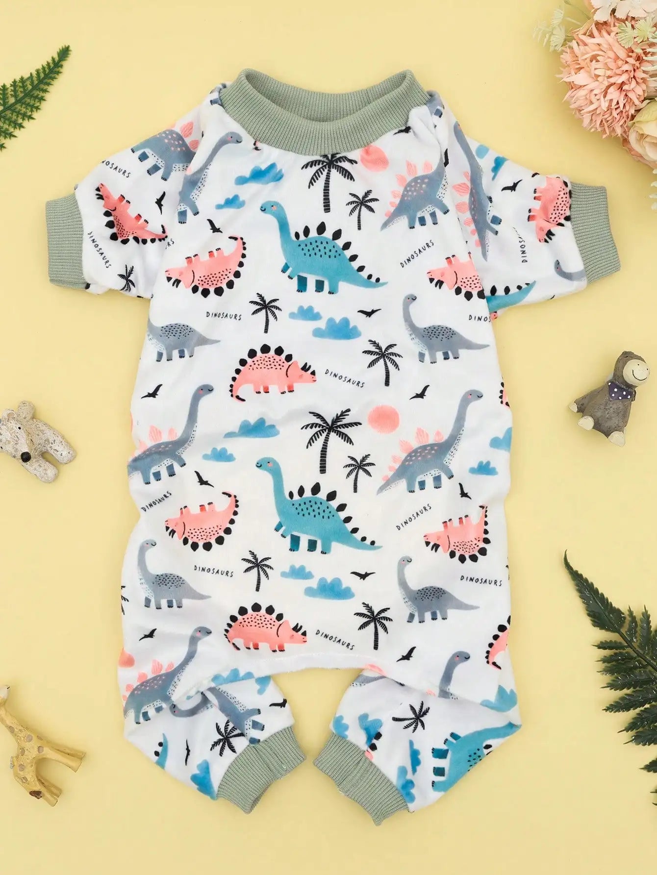 One-Piece Dog Pajamas – Soft & Comfortable Fashion Pet Clothes for Small and Medium Dogs.