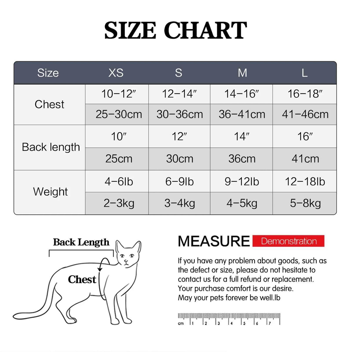 Pet Surgery Recovery Suit – Soft Cotton Postoperative Clothes for Cats, Warm Anti-Licking Recovery Wear for Post-Surgery Care.