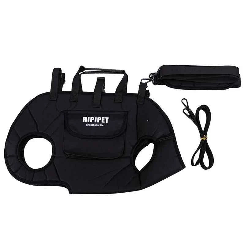 Portable Breathable Pet Backpack – Multifunctional Adjustable Dog & Cat Carrier with Built-In Traction Strap, Easy-to-Clean Travel Bag.