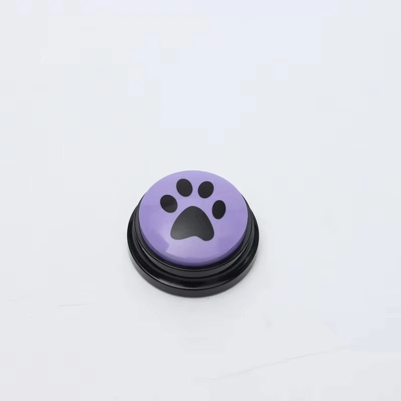Dog & Cat Communication Buttons – Voice Recording Training Toy with 30-Second Playback, Fun Pet Buzzer Gift