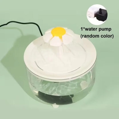 Automatic Pet Water Fountain – Large Capacity USB-Powered Water Dispenser for Cats & Dogs, Silent Operation, Safe Food-Grade PP Design.