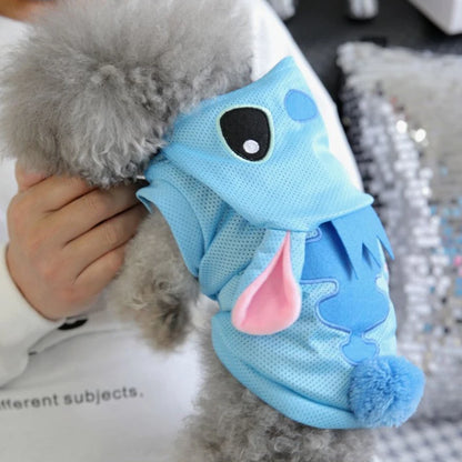 Cooling Pet Shirt – Cute Summer Costume for Small & Medium Dogs & Cats, Lightweight Breathable Outfit Available in XS–XXL.
