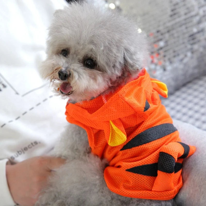 Cooling Pet Shirt – Cute Summer Costume for Small & Medium Dogs & Cats, Lightweight Breathable Outfit Available in XS–XXL.