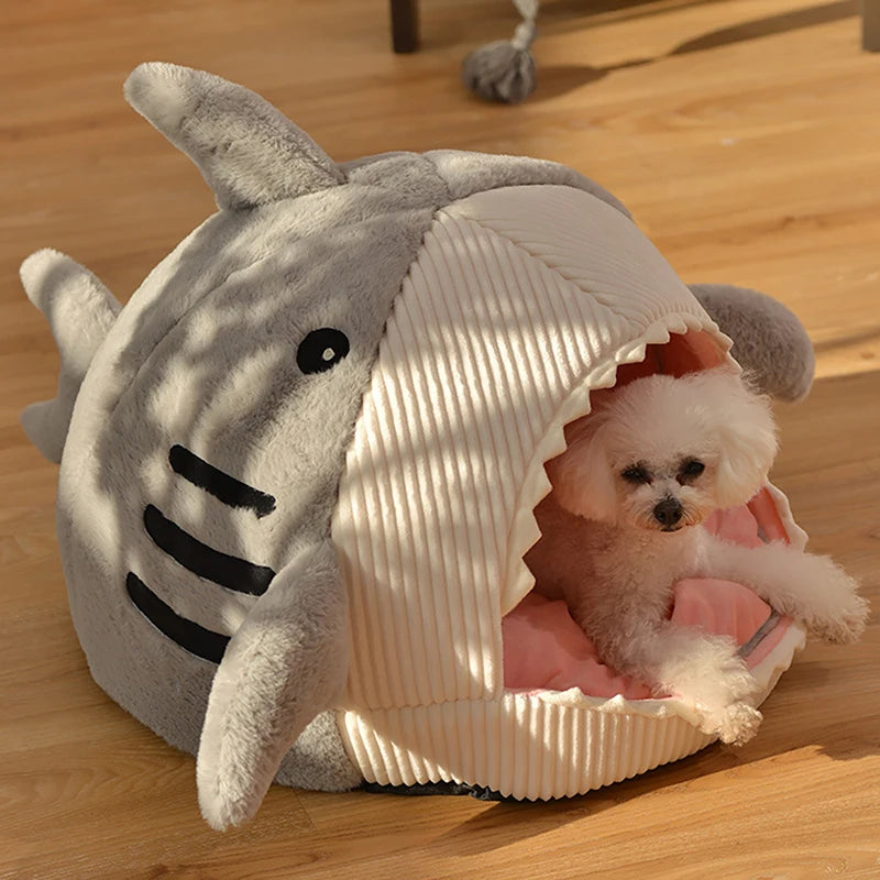 Enclosed Warm Cat Bed – Cozy Portable Pet Tent with Soft Cushion, Pillow Mat & Cave Nest Design for Cats, Kittens & Small Puppies.