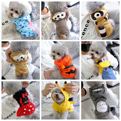 Cooling Pet Shirt – Cute Summer Costume for Small & Medium Dogs & Cats, Lightweight Breathable Outfit Available in XS–XXL.