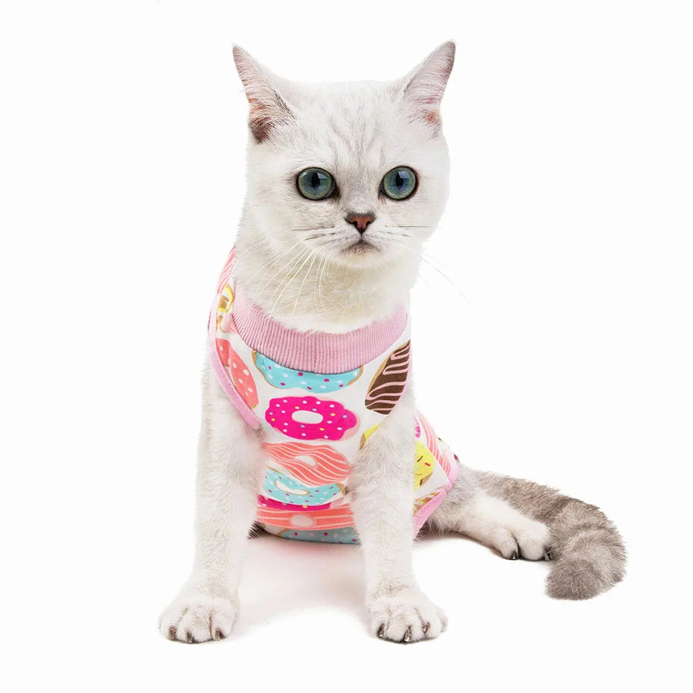 Pet Recovery Suit Vest – Protective Clothing for Dogs & Cats, E-Collar Alternative for Abdominal Wounds & Skin Condition Care.