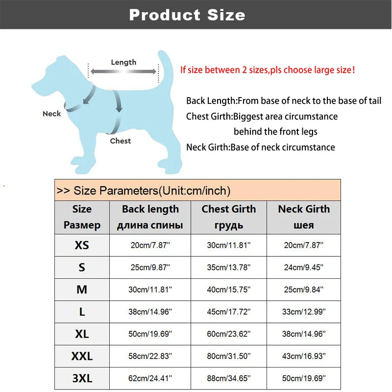 Blank Cotton Dog T-Shirt – Lightweight Summer Vest for Small, Medium & Large Dogs, Comfortable Pet Apparel Available in XS–3XL.