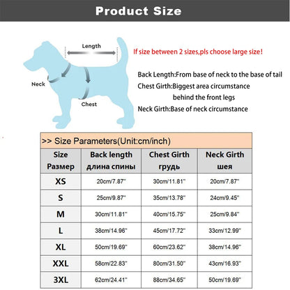 Blank Cotton Dog T-Shirt – Lightweight Summer Vest for Small, Medium & Large Dogs, Comfortable Pet Apparel Available in XS–3XL.
