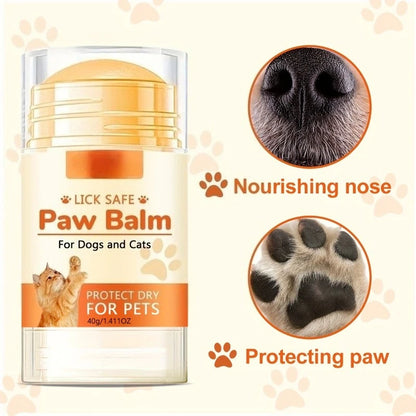 Cat & Dog Paw Balm – Moisturizing Nose & Paw Protector for Pets, Hydrating Paw Care Balm for Cats & Dogs.