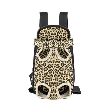 Camouflage Pet Carrier Backpack – Breathable Mesh Travel Bag with Shoulder Strap & Handle for Small Dogs & Cats Outdoor Adventures.