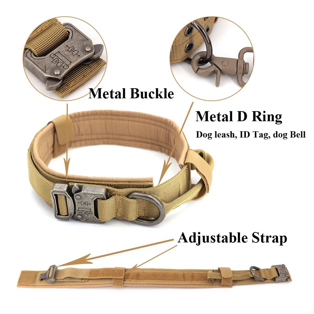 Large Dog Harness & Leash Set – Training Walking Vest with Collar for Medium & Large Dogs.