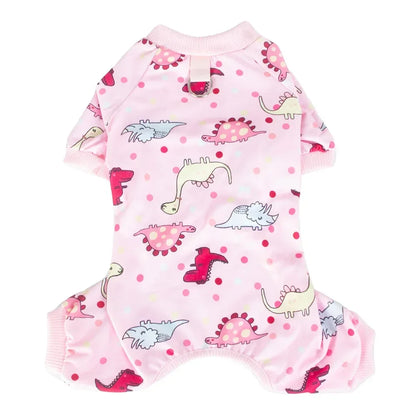 Dog Pajamas for Small Dogs – Soft Stretch Summer Onesie for Puppies, Cute PJ Outfit for Chihuahua, Yorkie & Teacup Dogs.