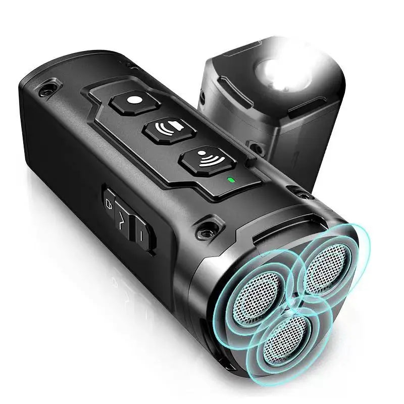 2023 Pet Dog Repeller – Rechargeable Ultrasonic Anti-Barking Training & Deterrent Device with LED Flashlight.