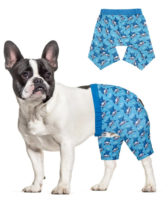 CuteBone Dog Swim Trunks – Quick-Dry UV Protection Swimsuit Shorts with Adjustable Waistband for Small & Medium Dogs, Beach & Pool Wear.