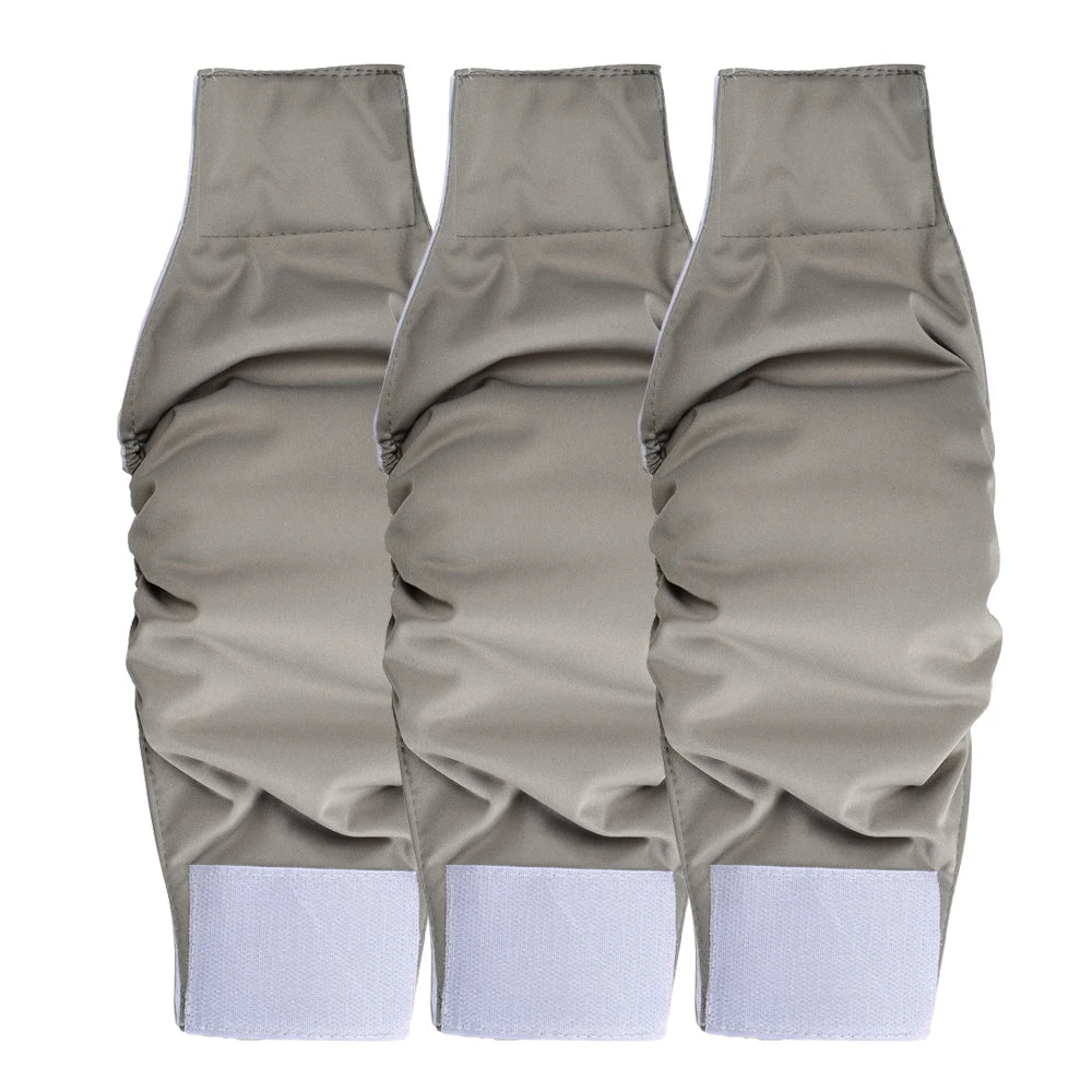 3PCS Reusable Male Dog Belly Bands – Washable Breathable Dog Diapers & Physiological Wraps for Puppies and Small Dogs.