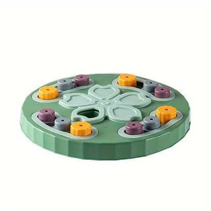 Interactive Pet Puzzle Feeder – Brain-Boosting Snack Dispenser Bowl for Cats & Dogs, Durable Battery-Free Design.