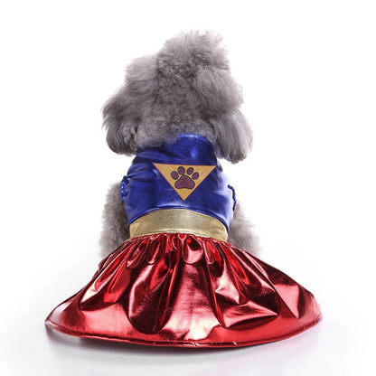 Halloween Pet Costume Dress – Cute Claw Skirt Cosplay Outfit for Dogs, Funny Party & Dress-Up Costume for Pets.