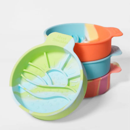 Cat Slow Feeder Bowl – Anti-Choking Non-Slip Interactive Pet Bowl for Dry Food, Wet Food & Water.