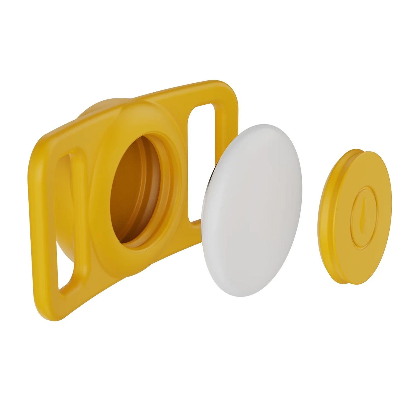 AirTag Pet Collar Holder – Silicone Anti-Lost Protective Case for Dog & Cat Collars, Secure Tracker Mount for Pets.