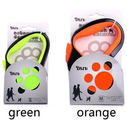 8M Retractable Dog Leash – Automatic Reflective Walking Lead with Anti-Slip Handle, Durable Metal Buckle & Outdoor Pet Design.