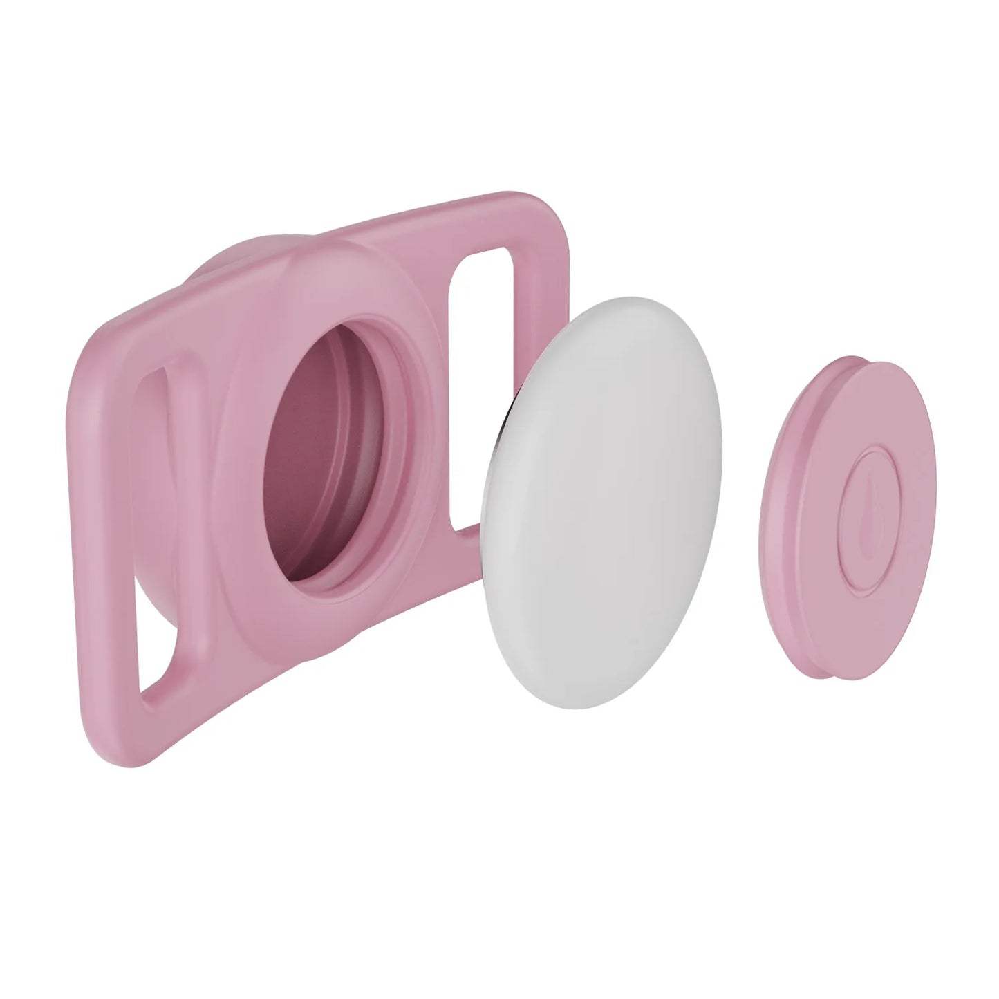 AirTag Pet Collar Holder – Silicone Anti-Lost Protective Case for Dog & Cat Collars, Secure Tracker Mount for Pets.