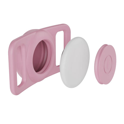 AirTag Pet Collar Holder – Silicone Anti-Lost Protective Case for Dog & Cat Collars, Secure Tracker Mount for Pets.