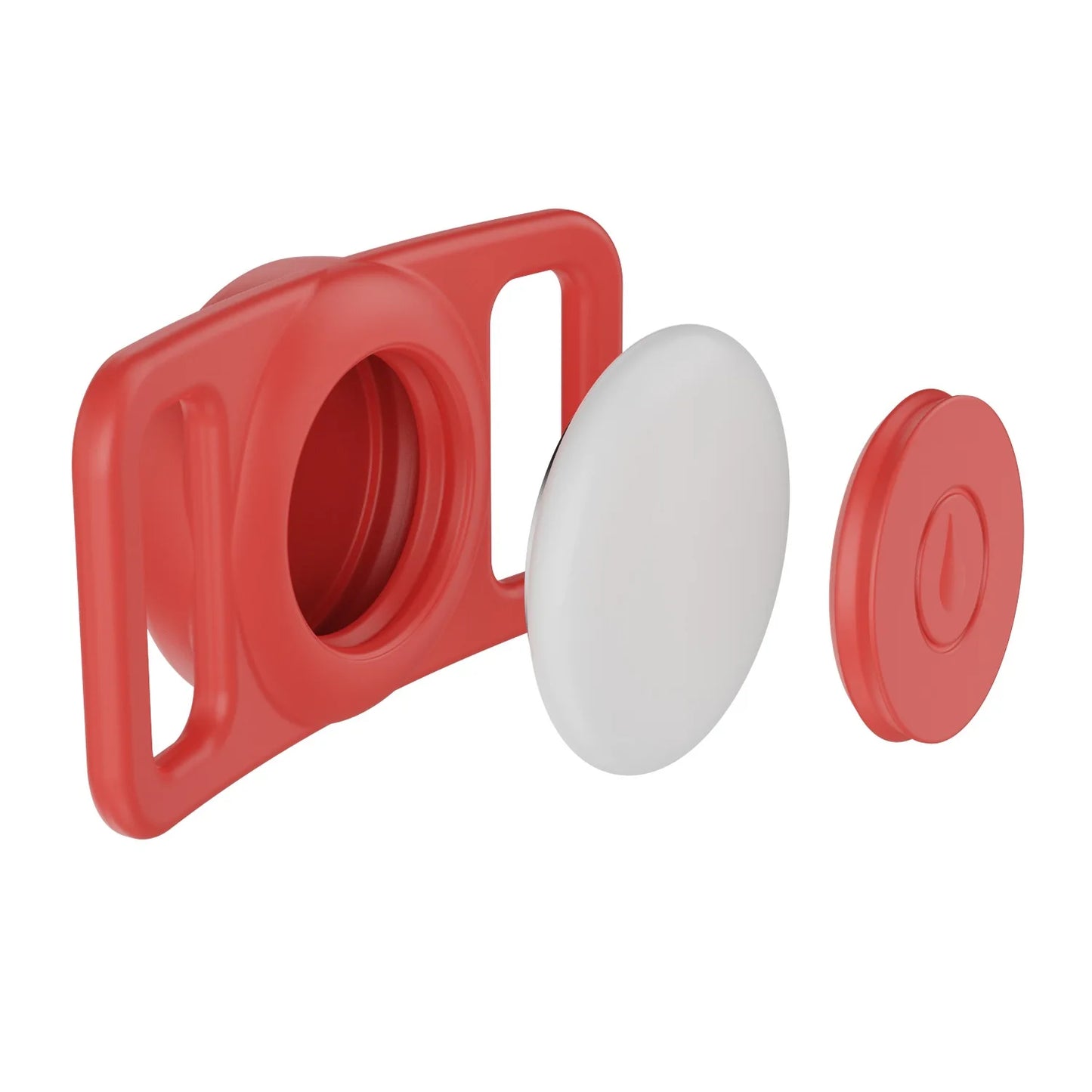 AirTag Pet Collar Holder – Silicone Anti-Lost Protective Case for Dog & Cat Collars, Secure Tracker Mount for Pets.