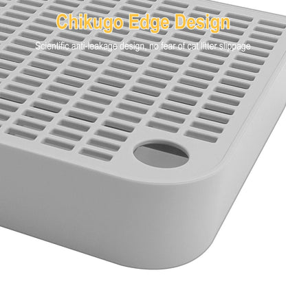 Anti-Spill Cat Litter Mat – Universal Litter-Trapping, Anti-Splash & Easy-to-Clean Removable Pad.