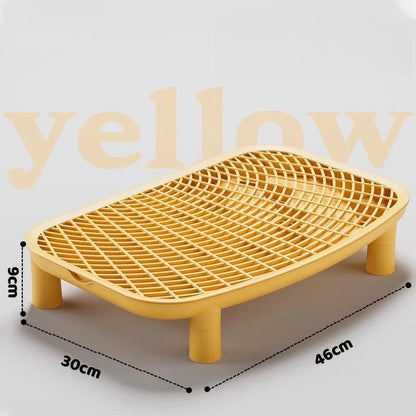 Double-Layer Cat Litter Mat, Anti-Splash Design, Litter Sand Control Pad for Cat Litter Boxes