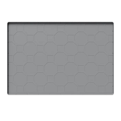 Fashionable Silicone Pet Mat, Wear-Resistant, Scratch-Resistant, Easy-to-Clean Placemat for Cats and Cat Litter Areas.