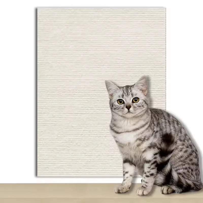 7-Color Cat Scratcher Sofa Protector – Trimmable Self-Adhesive Scratch Pad Carpet for Furniture Protection & Cat Claw Sharpening.