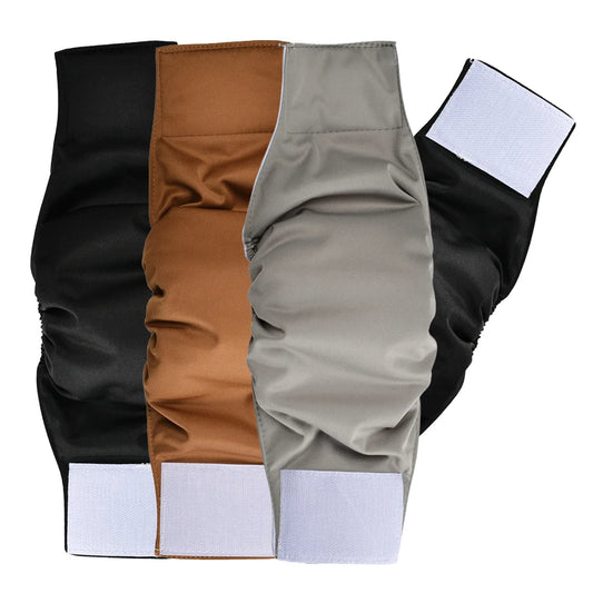 3PCS Reusable Male Dog Belly Bands – Washable Breathable Dog Diapers & Physiological Wraps for Puppies and Small Dogs.