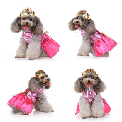 Halloween Pet Costume Dress – Cute Claw Skirt Cosplay Outfit for Dogs, Funny Party & Dress-Up Costume for Pets.