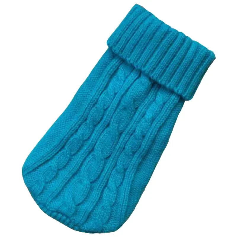 Knitted Dog Sweater – Warm Winter Pet Clothes for Chihuahuas, Yorkies, Puppies & Small to Medium Dogs.