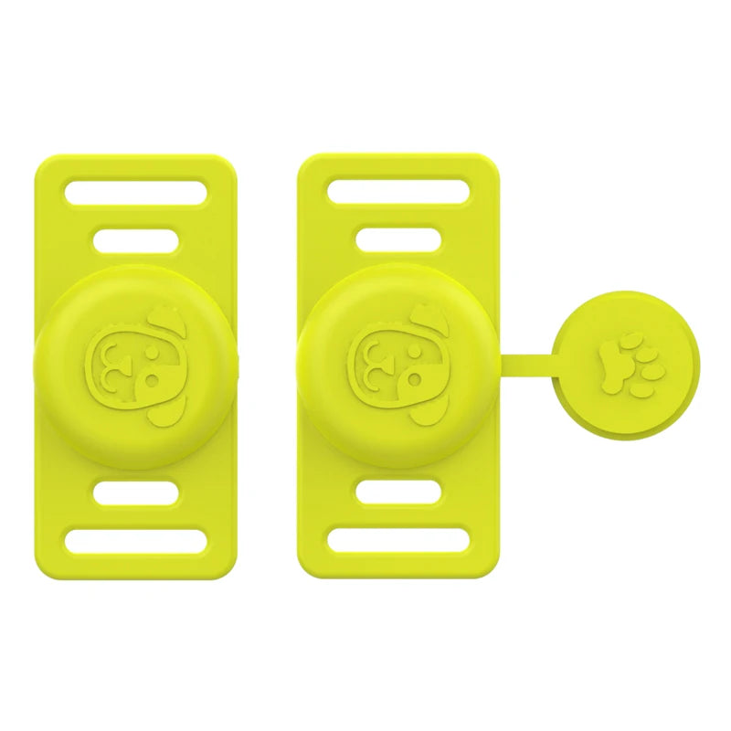 AirTag Pet Collar Holder – Silicone Anti-Lost Protective Case for Dog & Cat Collars, Secure Tracker Mount for Pets.