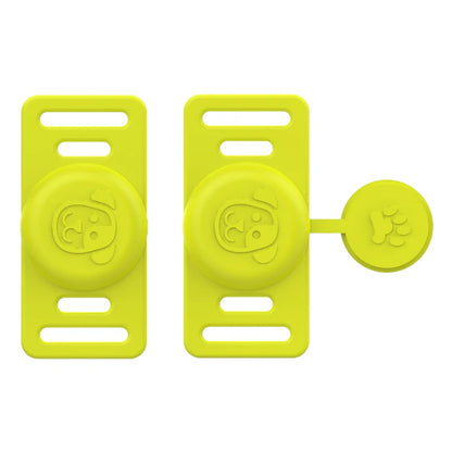 AirTag Pet Collar Holder – Silicone Anti-Lost Protective Case for Dog & Cat Collars, Secure Tracker Mount for Pets.