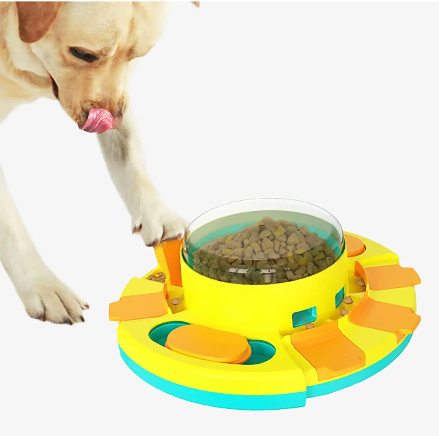 Mental Stimulation Dog Puzzle Toy – Adjustable Difficulty Interactive Feeder for Boredom & Anxiety Relief, Fun IQ Training Game.