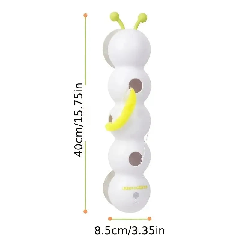 Automatic Sensor Cat Toy – USB Rechargeable Interactive Toy for All Cat Breeds, Helps Relieve Boredom & Encourage Exercise.