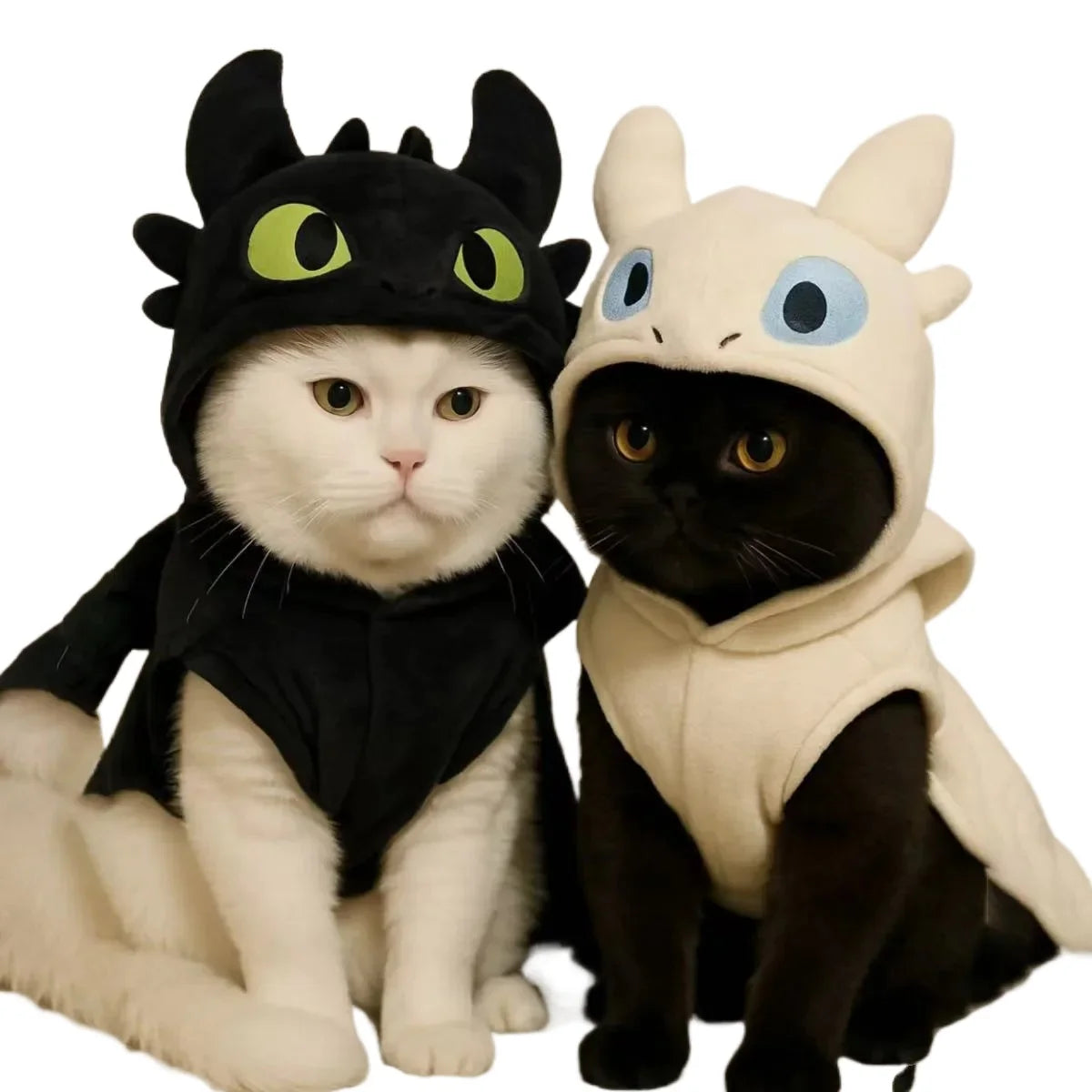 Little Devil Pet Sweater – Warm Soft Fleece Winter Outfit for Cats & Dogs, Cute for Puppy & Kitten, Anti-Shedding Costume.