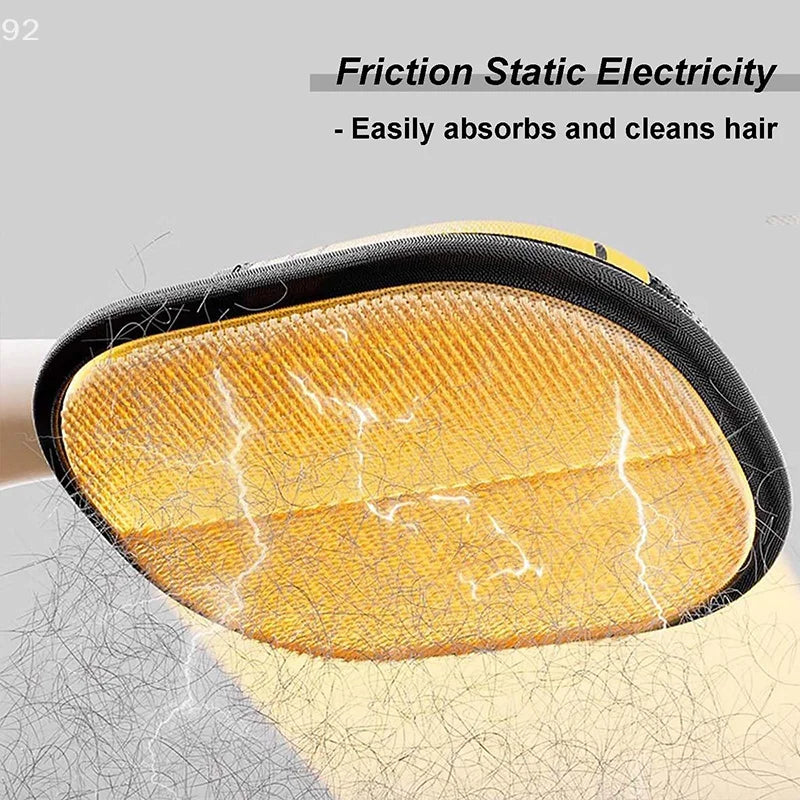 2025 Modern Electrostatic Pet Hair Removal Gloves – Grooming & Fur Cleaning Tool for Cats & Dogs.