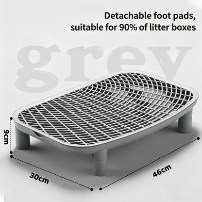 Double-Layer Cat Litter Mat, Anti-Splash Design, Litter Sand Control Pad for Cat Litter Boxes