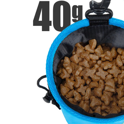 Portable Dog Training Treat Bag – Waist Clip Snack Pouch for Leash Walks, Outdoor Reward Bag for Puppies & Dogs.