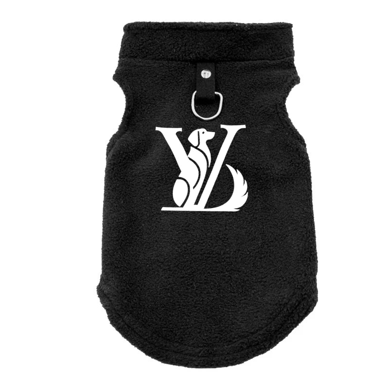 Thickened Warm Fleece Dog Coat Jacket for Small & Medium Dogs – Cozy Winter Puppy Clothing for Chihuahuas & Yorkies.