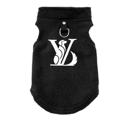 Thickened Warm Fleece Dog Coat Jacket for Small & Medium Dogs – Cozy Winter Puppy Clothing for Chihuahuas & Yorkies.